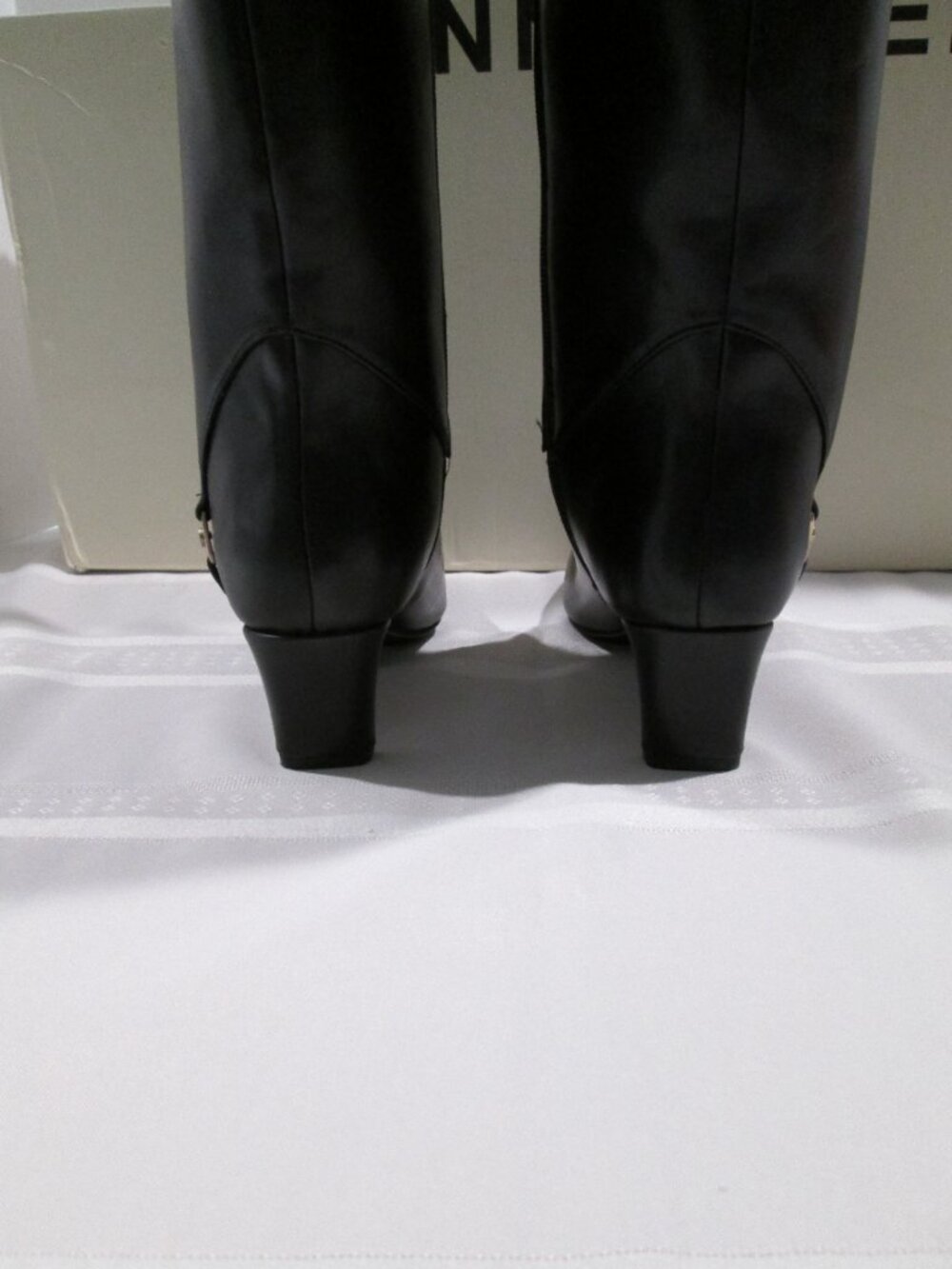 Anne Klein Women's Iverson Knee High Wide Calf Dress Boots - Picture 9 of 14
